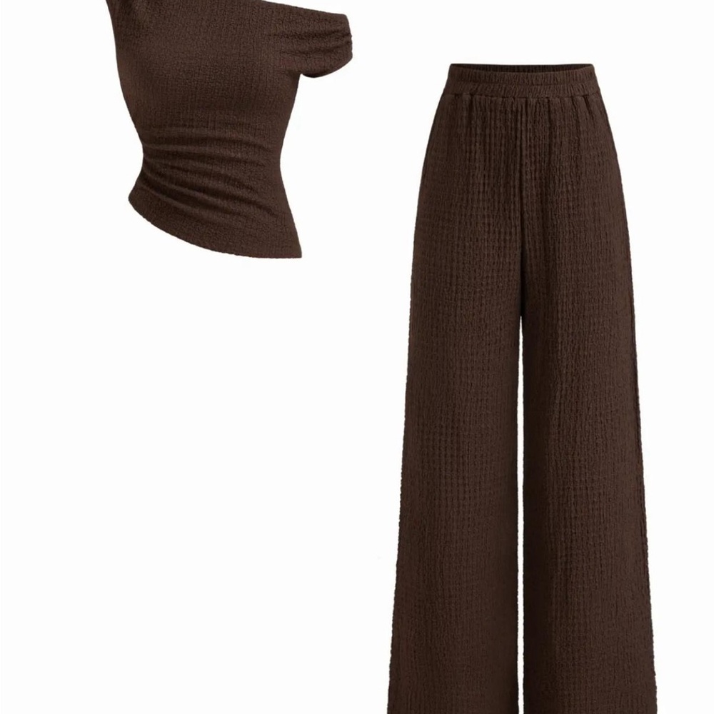 Cider Espresso Wide Leg Jumpsuit